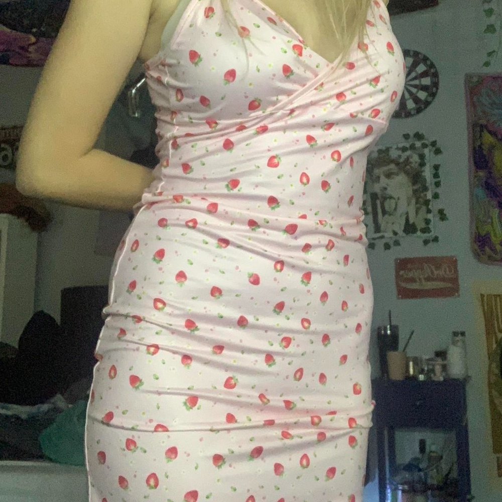 SHEIN Women's Pink Dress